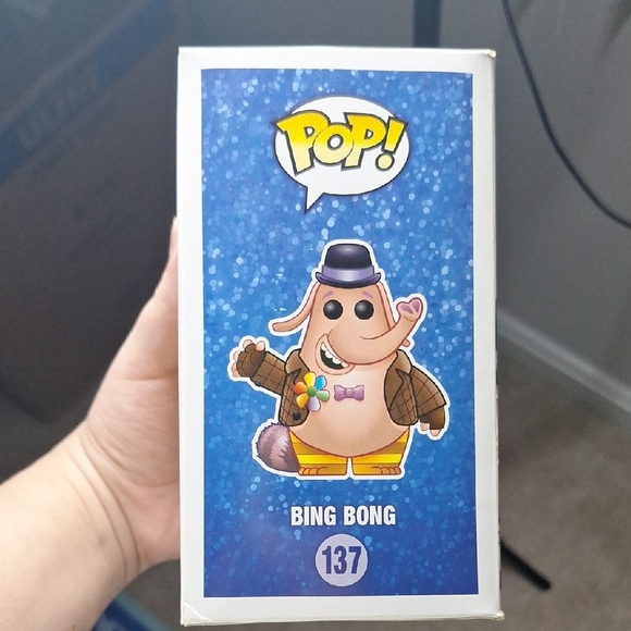 Funko Pop Inside Out Bing Bong Pink Vinyl Figure - Picture 5 of 6